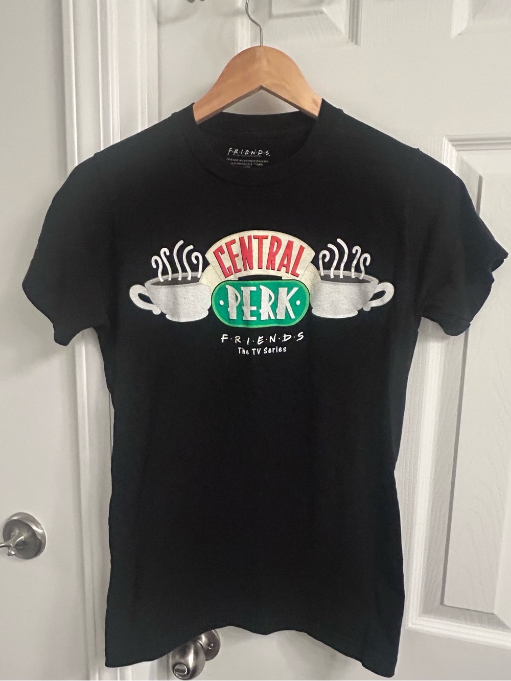 Friends Central Perk Black Graphic Tee